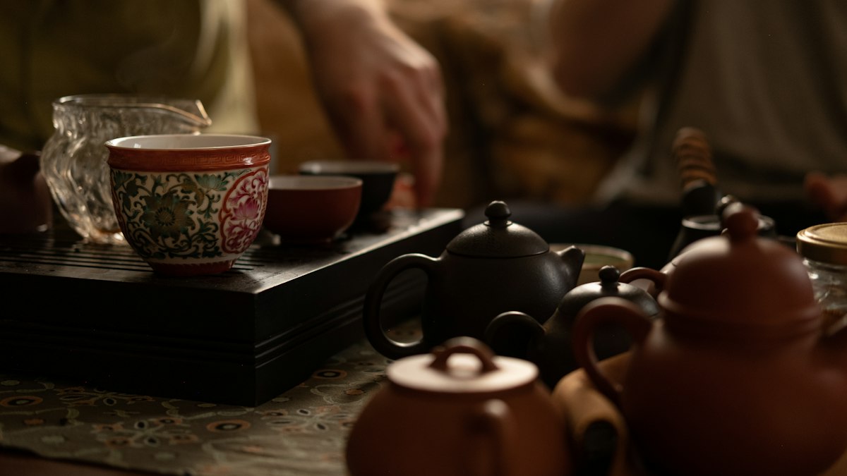 Black tea collection from Yunnan